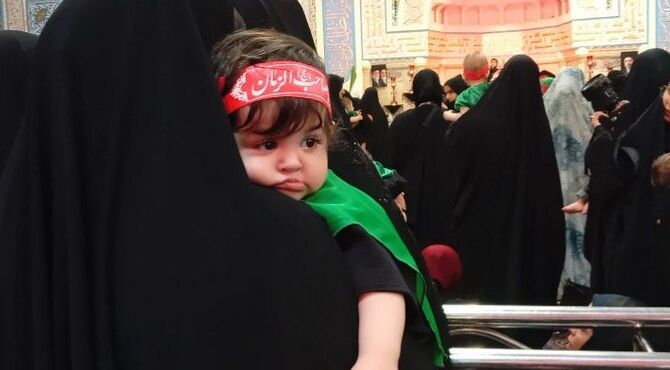 اجتماع شیرخوارگان حسینی در مشهد
