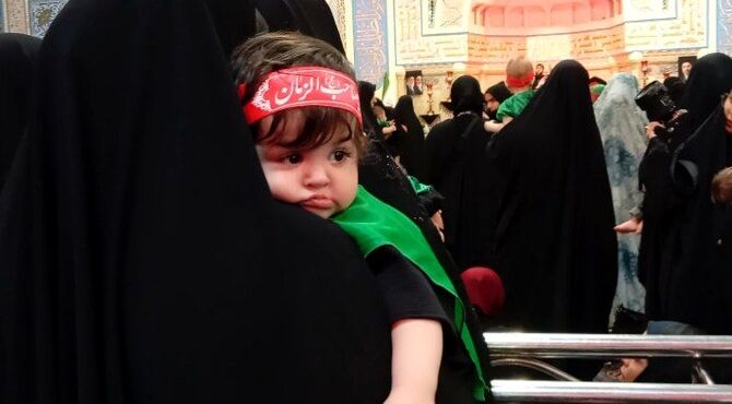اجتماع شیرخوارگان حسینی در مشهد