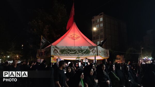 مراسم شب دوم محرم در بلوار فضل نیشابور-۲