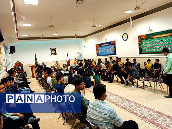 اعضای انجمن اسلامی با امام جمعه کاشمر دیدار کردند