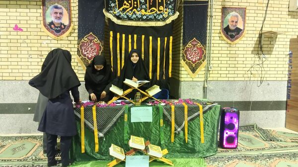 عطر رضوان در آسمان ریحانه النبی؛ محفل انس با قرآن کریم و سوگواره فاطمی با طنین کلام حق و یاد زهرا (س)