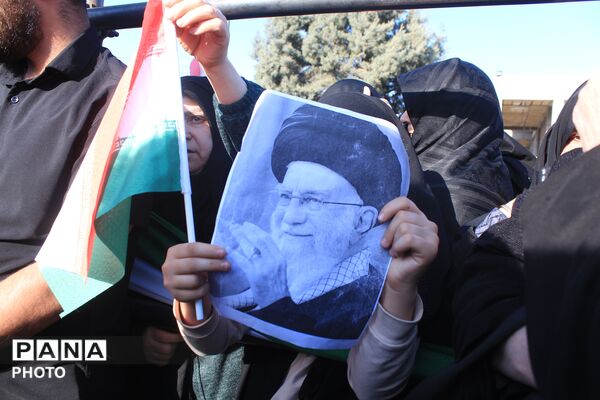 تشییع و تدفین پیکر شهید امیرحسن کاظمی