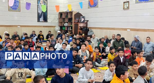 جشن نیمه شعبان باحضور دهه نودی‌های روستای گمبوعه بزرگ