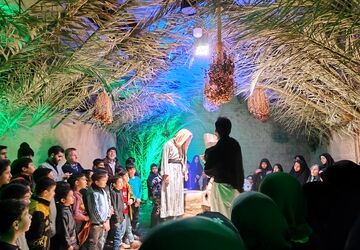 نمایشی از غربت و شهادت مادر سادات 