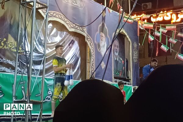 غدیر به روایت مردم: قاب‌هایی از جشن‌های شبانه در شهر