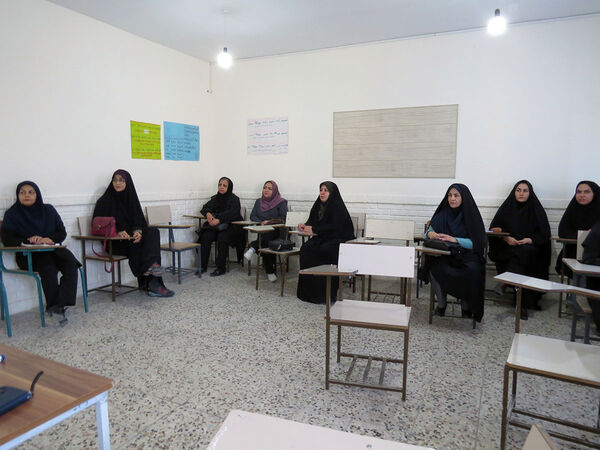 برگزاری ضمن خدمت سازمان دانش‌آموزی شهرستان بجنورد 
