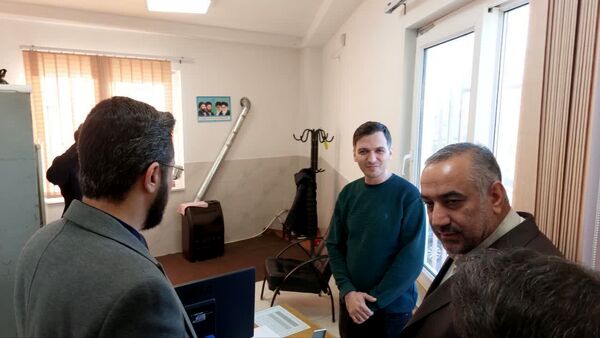 کلنگ زنی ساختمان دادگاه بخش فندرسک