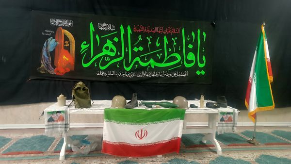 مراسم استقبال از شهید گمنام در دبیرستان شاهد ابوذر غفاری نیشابور 