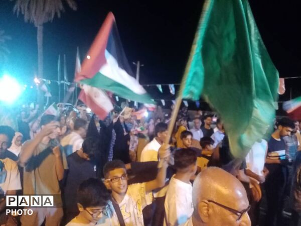 جشن عید غدیر در محله مارم باغ‌شهر فین
