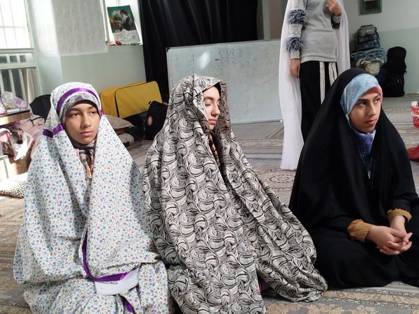 حضور پرشور نوجوانان در اعتکاف دانش‌آموزی مسجد امام سجاد(ع)