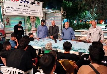 حضور مردم کوهدشت در هشتاد و چهارمین شب از شب های مقاومت