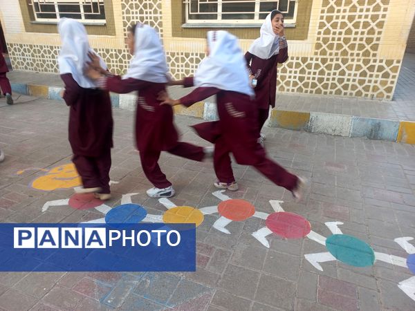 پروژه حیاط پویا در دبستان  شطیطه نیشابور