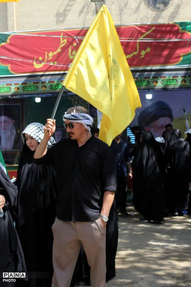 به همراه طوفان سرخ غیرت