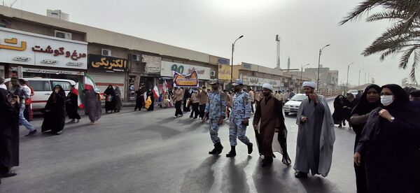 برگزاری راهپیمایی سیزدهم آبان ماه در بندرعباس