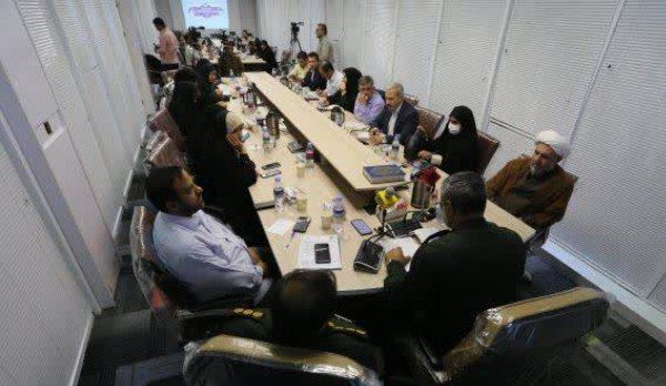 نشست خبری گرامیداشت چهل و پنجمین سالگرد هفته دفاع مقدس