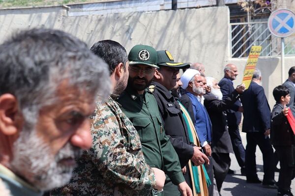 حضور پرشور مردم رودهن در راهپیمایی روز جهانی قدس 