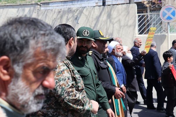 حضور پرشور مردم رودهن در راهپیمایی روز جهانی قدس 