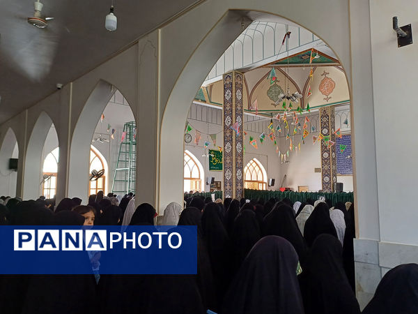 راهپیمایی مردم شهر حبیب آباد 