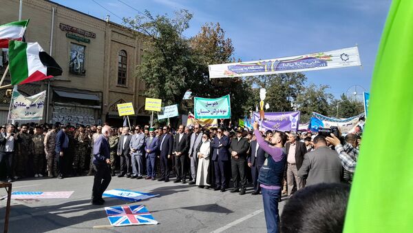 راهپیمایی ۱۳ آبان در خراسان رضوی