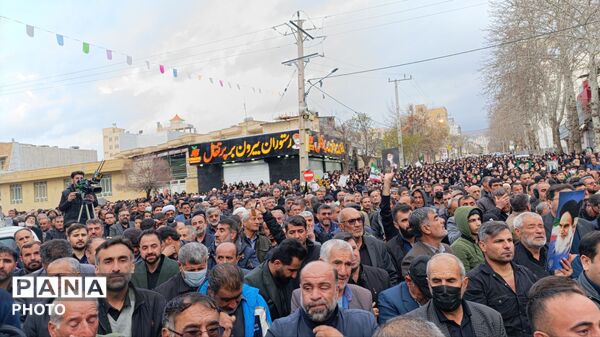 یاسوج در سوگ رهبر شهید