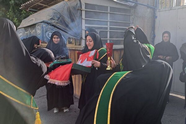 مدراس شهرستان قدس میزبان پرچم حرم امام حسین (ع) و شهید گمنام 