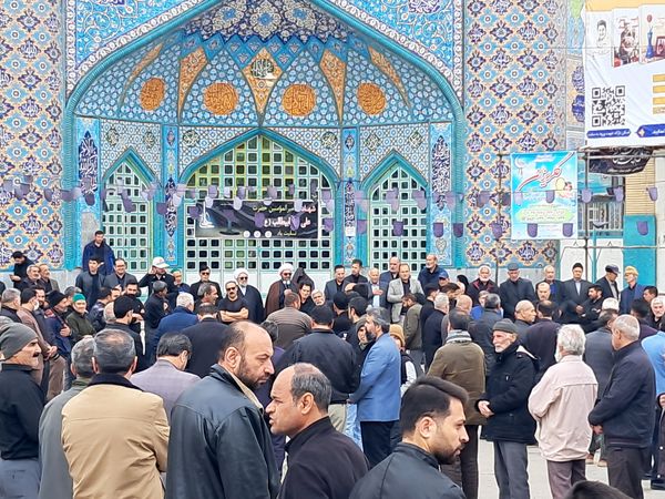 مراسم دسته روی و سینه زنی مردم آشخانه به مناسبت شهادت امام علی (ع)