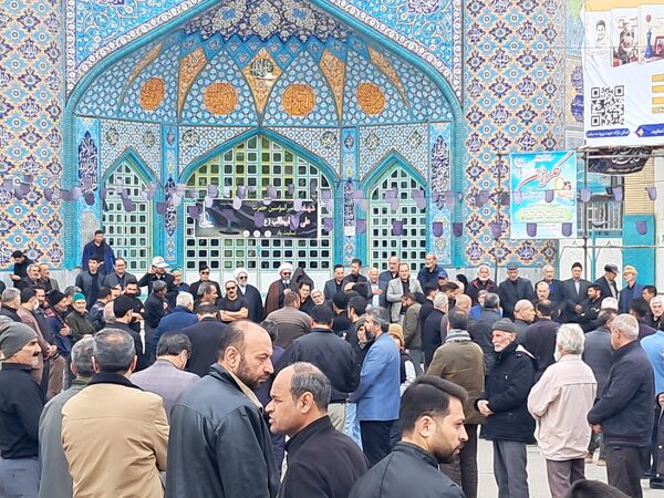 مراسم دسته روی و سینه زنی مردم آشخانه به مناسبت شهادت امام علی (ع)