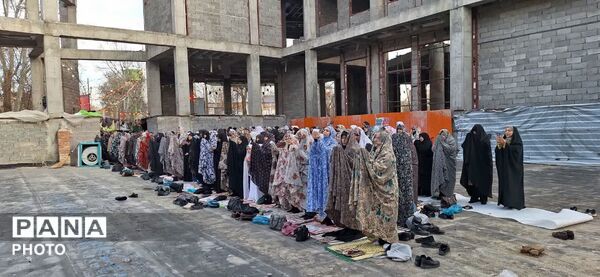 نماز عید فطر در مریانج