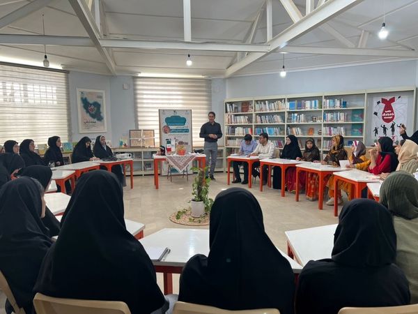 برگزاری کارگاه تخصصی قصه‌گویی در کانون پرورش فکری جاسک