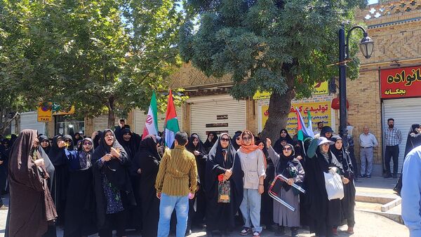 دومین راهپیمایی جمعه خشم در نیشابور 