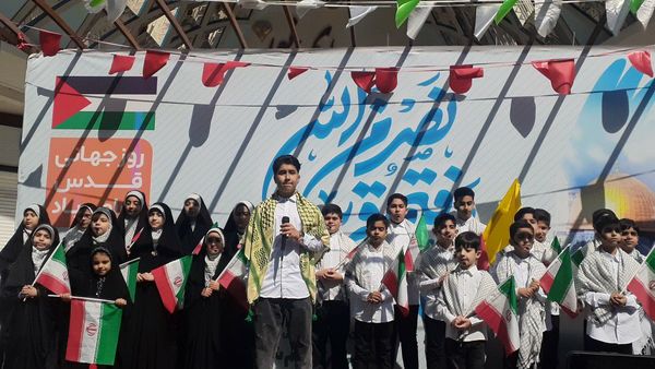 راهپیمایی روز قدس در قائمشهر