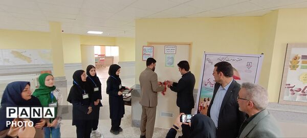 افتتاحیه اتاق بهداشت دبیرستان دخترانه زینب