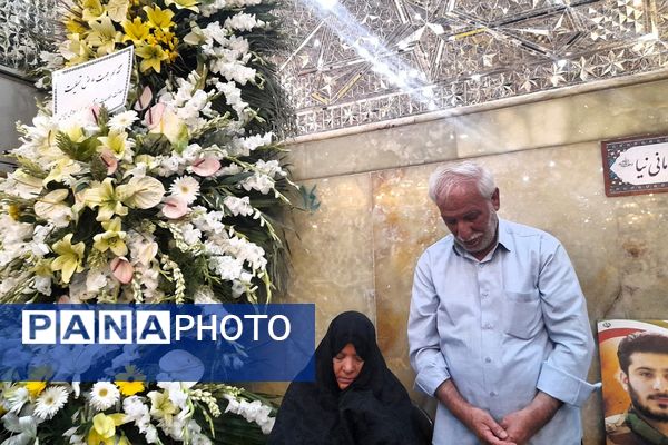 حال و هوای حرم  شاه‌‌عبدالعظیم حسنی در چهلم شهدای خدمت