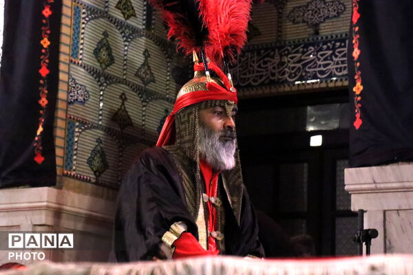 حسینیه حرم مطهر رضوی میزبان عزاداران نیشابوری