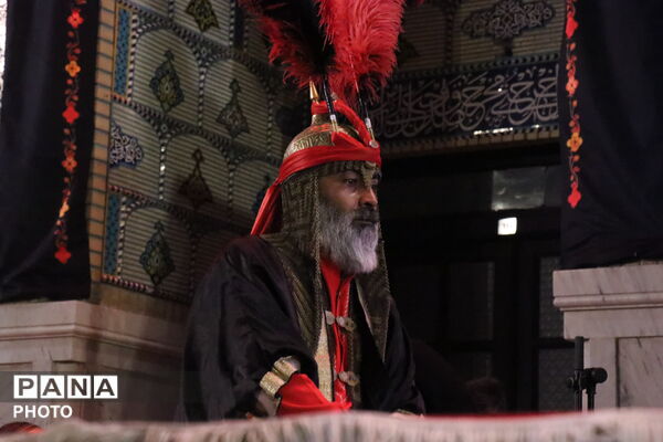 حسینیه حرم مطهر رضوی میزبان عزاداران نیشابوری