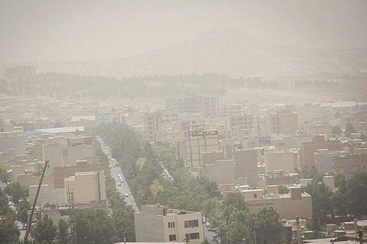 هشدار نارنجی گرد و خاک برای ۲۰ استان
