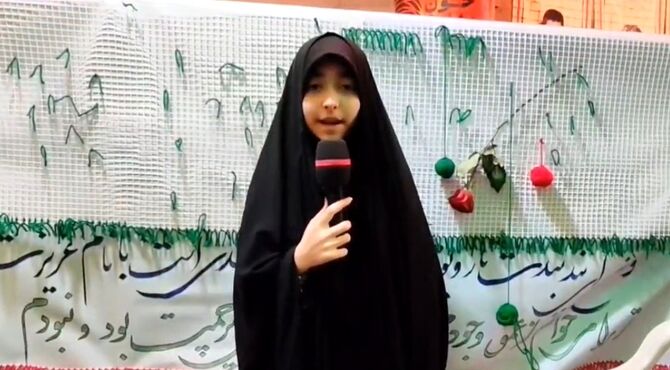 فعالیت غرفه معلمان جهادی در موکب دبستان شاهد مریم 
