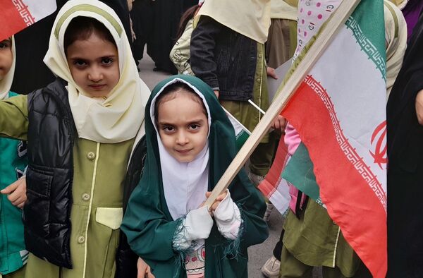 راهپیمایی مردم جعفرآباد قم در جشن سالگرد پیروزی انقلاب