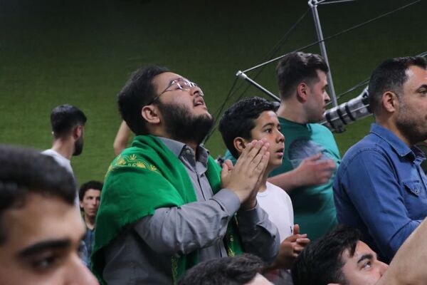 مولودی خوانی سالروز میلاد حضرت معصومه(س) با حضور جوانان و نوجوانان در قم