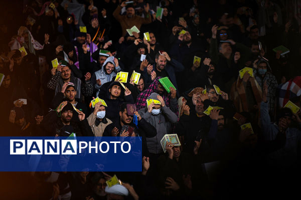 مراسم احیاء سومین شب قدر در مسجد مقدس جمکران