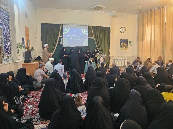 جلسه انجمن اولیا و مربیان در دبستان هیات امنایی قرآنی مبین شهرستان شیروان