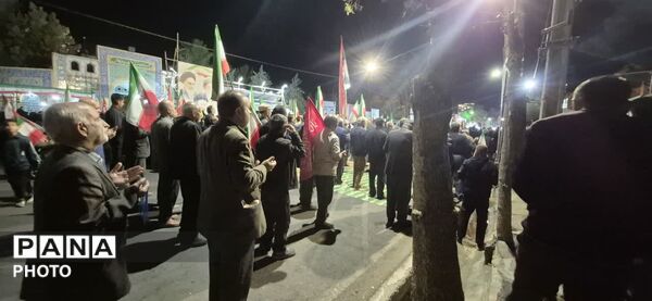 دویست و سی پنجمین شب از تجمعات شبانه کاشمر
