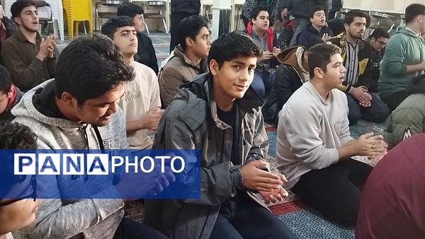 مراسم میلاد حضرت مهدی (عج) در دبیرستان شاهد ابوذر غفاری نیشابور 