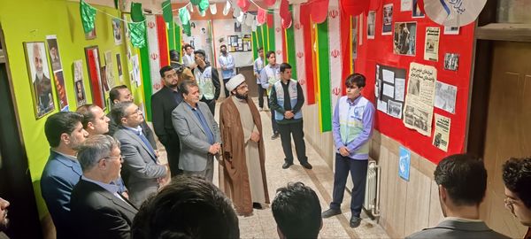 افتتاح مدرسه انقلاب با حضور مسئولین استانی و شهرستانی در تربت حیدریه 