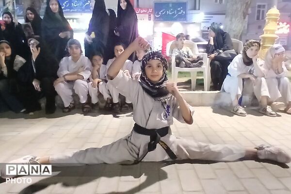 رزمایش اقتدار با حضور گردان‌های جانفدا در نسیم‌شهر