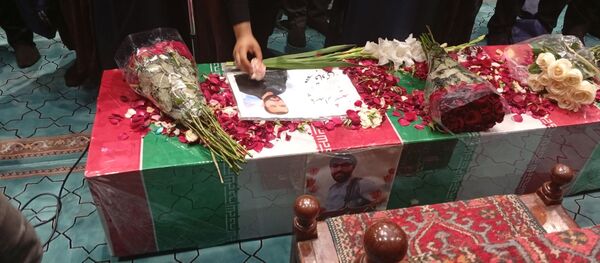 تشییع باشکوه پیکر بسیجی شهید در حمله رژیم صهیونیستی؛ مردم با فریاد مرگ بر اسرائیل وداع کردند