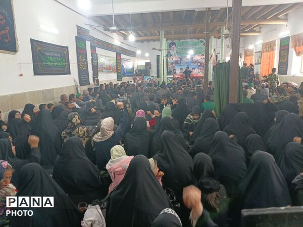 مراسم شهادت امام جعفر صادق(ع) در روستای تنگه علیا