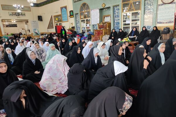 فضای معنوی اعتکاف در مسجد معجز اردبیل
