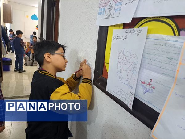 انتخابات شورای دانش‌آموزی در دبستان مبتکران ناحیه ۷