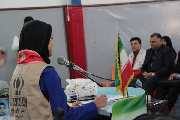مراسم نمادین زنگ شور عاطفه ها باحضورمسئولین آموزش و پرورش
